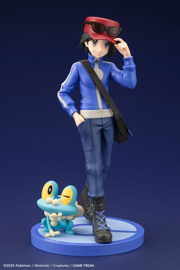 Pokémon ARTFXJ Statue 1/8 Calem et Froakie 20 cm