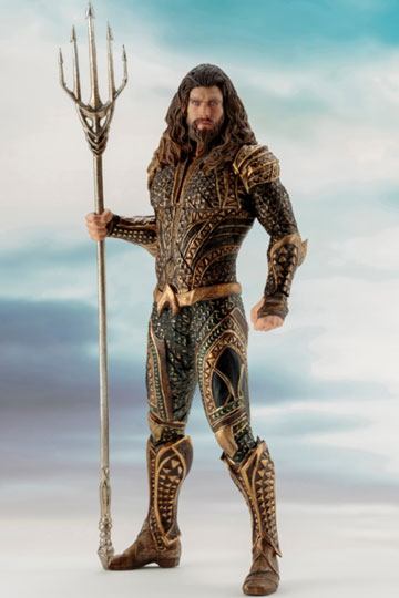 Film di Justice League Artfx+ Statua 1/10 Aquaman 20 cm