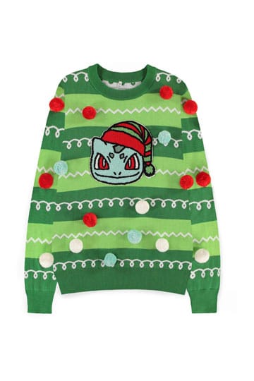 Pokemon Sweatshirt Christmas Jumper Bulbasaur