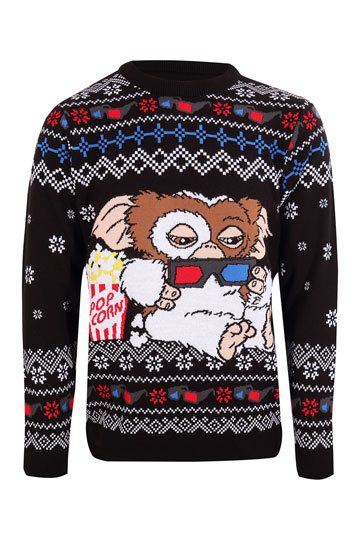 Gremlins Sweatshirt Christmas Jumper Gizmo Popcorn