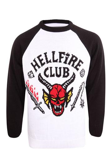 Stranger Things Twisheirt Božićni džemper Hellfire Club