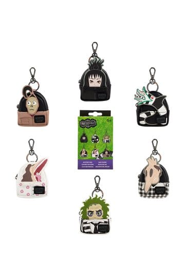 Beetlejuice by Loungefly Porte-clés Mini sac à dos Assortiment de boîtes aveugles (15)