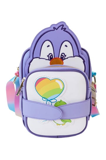 Care Bears di Loungefly Crossbody Cousins ​​Cozy Heart Penguin Crossdies