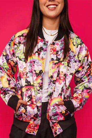 The Care Bears x Universal Monsters by Loungefly Bomber Jacket Unisex Barbie 65th Anniversary