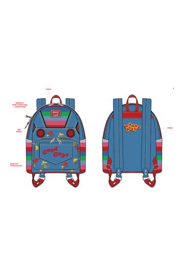 Childs Play by Loungefly Backpack Chucky Cosplay