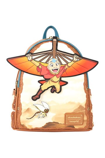 Nickelodeon di Loungefly Mini Backpack Avatar: The Last Airbender Aang Glider Staff