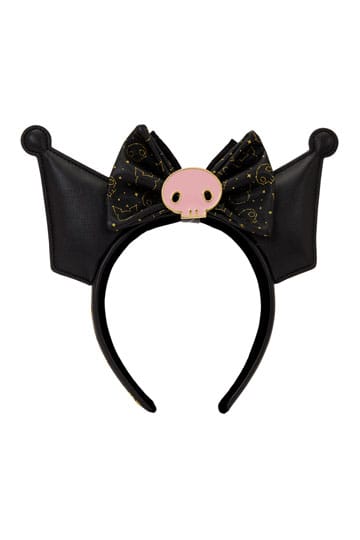 Fascia per capelli Sanrio by Loungefly Ears 20° anniversario Kuromi
