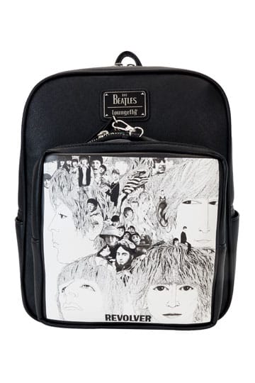 The Beatles by Loungefly Mini Backpack Revolver Album with Record Pouch