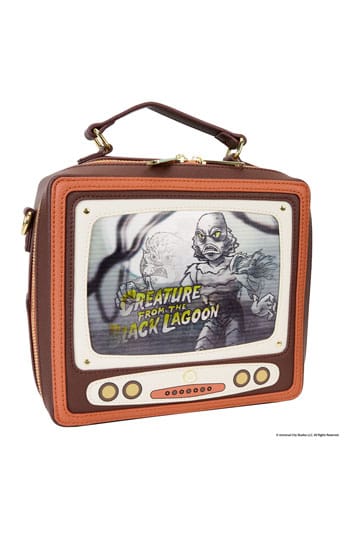 Universele monsters door loungefly crossbody vintage tv