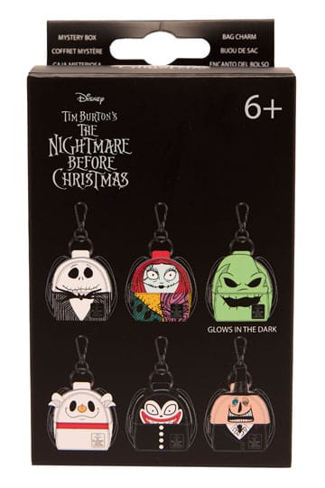 Nightmare Before Christmas by Loungefly Bag Charm Mystery Box Display (15)