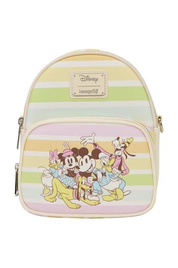 Disney by Loungefly Bolso bandolera Mickey y sus amigos Rainbow Stribes