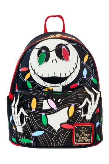 Nightmare before Christmas by Loungefly Mini Backpack Jack Light Up