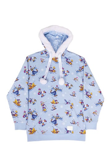 Disney by Loungefly hooded jacket Mickey and Friends Winter Wonderland