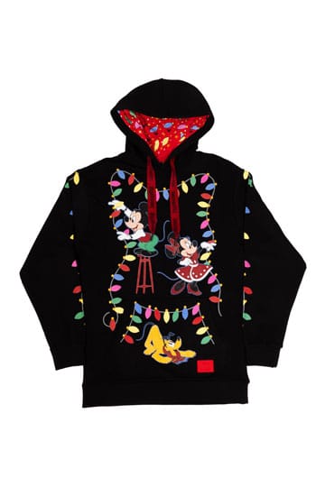 Disney by Loungefly hooded jacket Mickeys Light Up Decorations