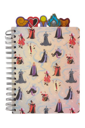 Disney Villains by Loungefly Notebook tab Journal