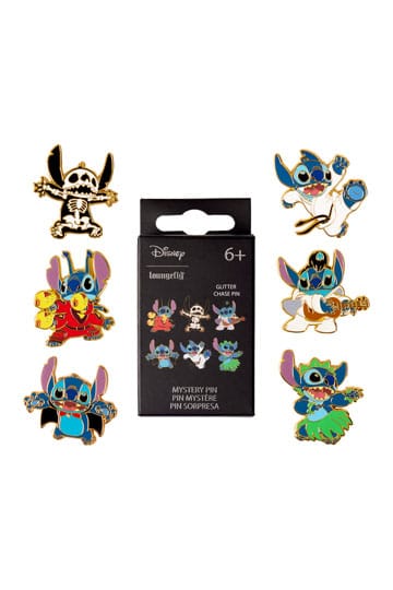 Disney by Loungefly Emaille Pins Blind Box Web Stitch Sortiment (12)