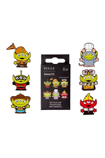 Pixar by Loungefly Emalj Pins Blind Box Aliens Sortiment (12)