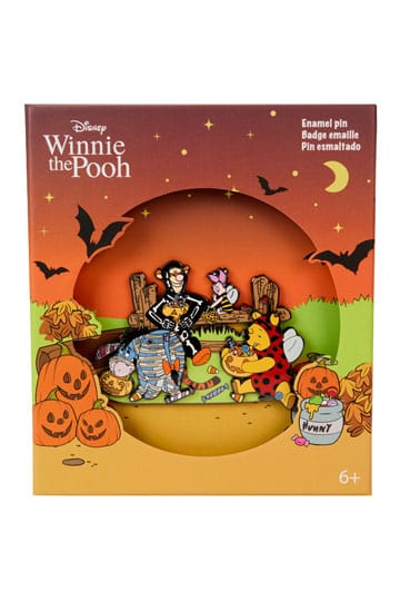 Disney by Loungefly Enamel Pin Winnie the Pooh Trick R Treat Moving Limited Edition 8 cm