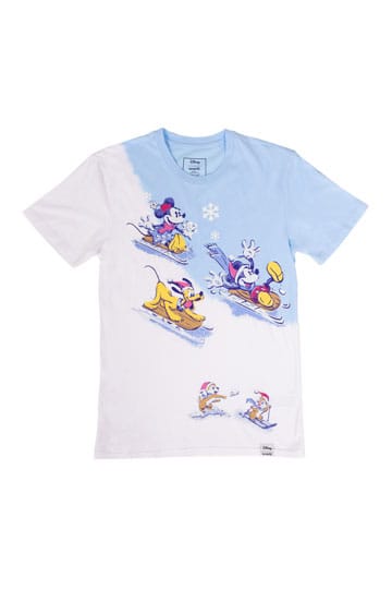 Disney by Loungefly Tee majica unisex mickey i prijatelji zima čudesna zemlja