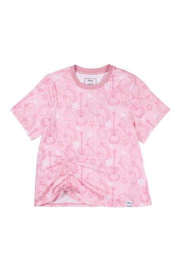 T-shirt T-shirt Disney by Loungefly Unisexe Hannah Montana Cherred Hem