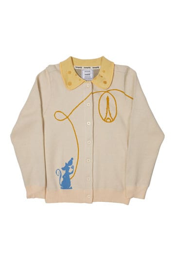 Pixar tarafından Loungefly Cardigan unisex ratatouille yakalı