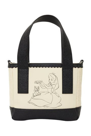 Alice in Wonderland Mini Tote Crossbody Bag