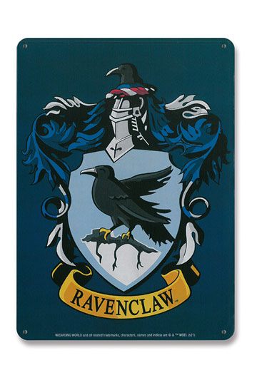 Harry Potter Tin Sign Ravenclaw 15 x 21 cm