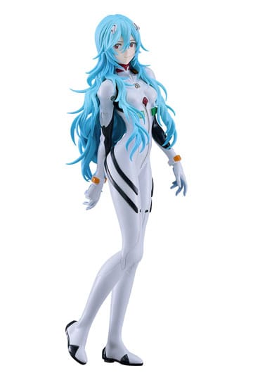 Rebuild of Evangelion Plastic Model Kit PLAMAX Rei Ayanami Long Hair Ver. 20 cm