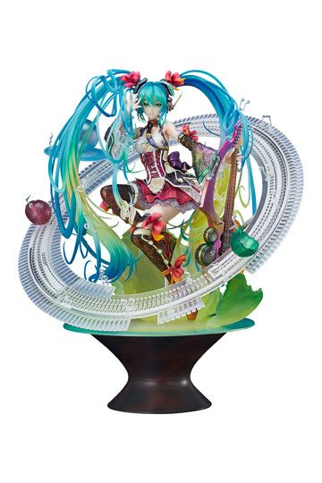 Serie vocal de personajes 01: Estatua de miku Hatsune PVC 1/7 Hatsune Miku Virtual Pop Star ver. 30 cm