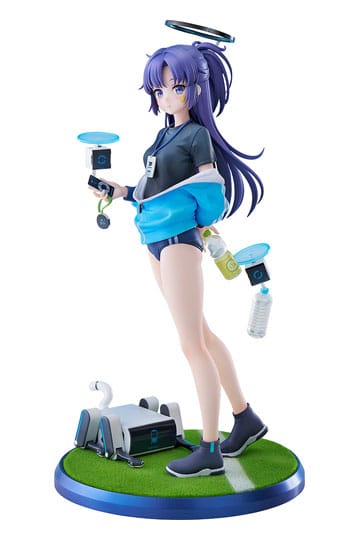 Blå arkiv PVC -staty 1/7 Yuuka (spår) 24 cm