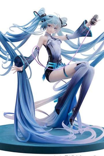Hatsune Miku Pvc Statup 1/7 Techno-Magic ver. 25 cm