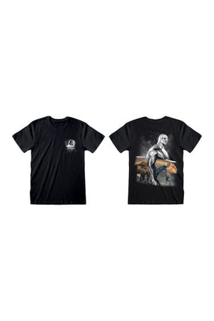 Fantastischer 4 T-Shirt Silber Surfer