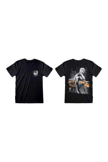 Fantastischer 4 T-Shirt Silber Surfer