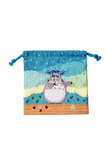 My Neighbor Totoro Laundry Storage Bag Totoro under the rain 20 x 19 cm