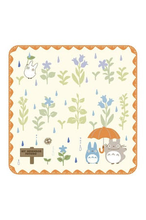 Studio Ghibli Mini-Handtuch „Mein Nachbar Totoro unter dem Regen“, 25 x 25 cm