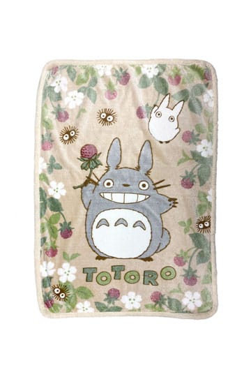 My Neighbor Totoro Fluffy blanket Totoro Raspberry 100 x 140 cm