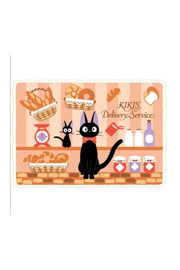 Kiki's Delivery Service Fluffy plaid Jiji's Bakery 70 x 100 cm