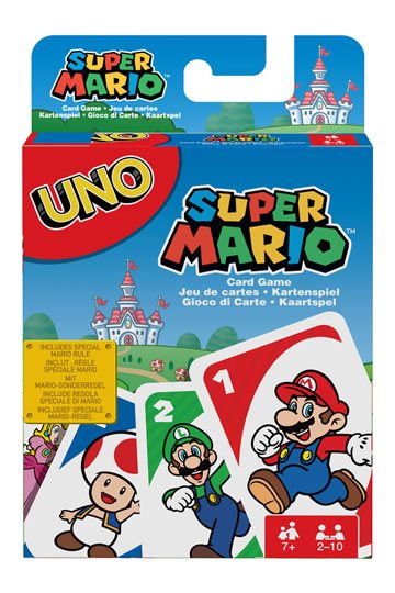 Super Mario Card Game Uno