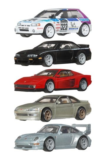 Hot Wheels Premium Diecast voertuigen 1/64 Race Day 976D Assortment (10)