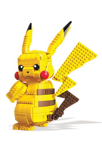 Pokémon Mega Construx Wonder Builders Construction Set Jumbo Pikachu 33 cm