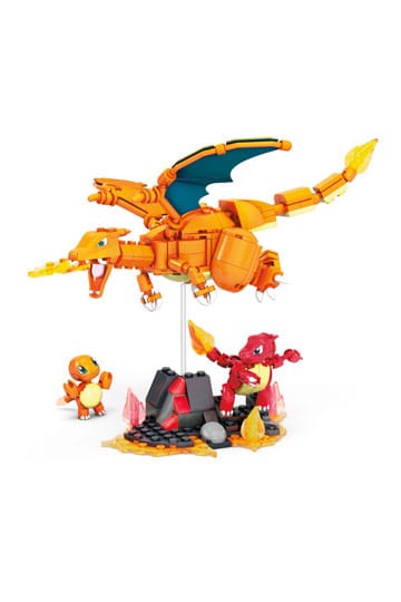 Pokémon Mega Construx Construction Set Charmander Evolution Set