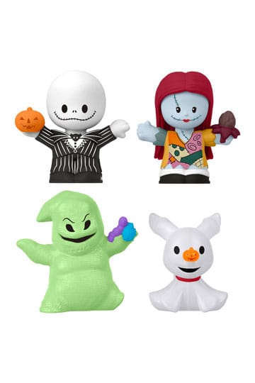 The Nightmare Before Christmas Fisher-Price Little People Collector Mini Figures 4-Pack 7 cm