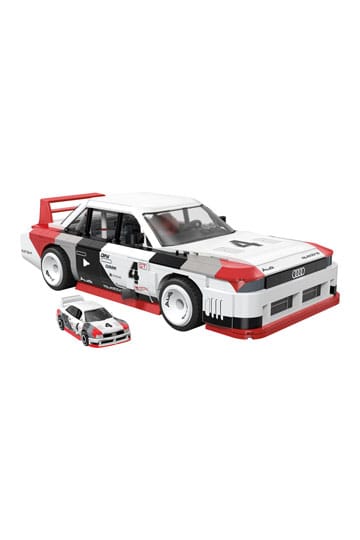 Heiße Räder Mega -Konstruktion Set 1/15 Audi 90 Quattro IMSA GTO 29 cm