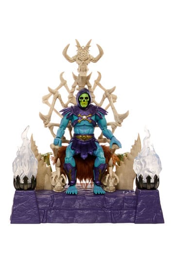 Evrenin Ustaları: Yeni Eternia Masterverse Action Figür Şekil İskelet ve Taht 18 cm