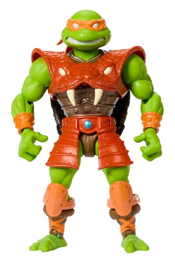 Motu X TMNT: Grayskull Kaplumbağaları Aksiyon Figürü Michelangelo 14 cm