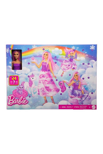 Barbie Adventskalender mit Puppenfantasie