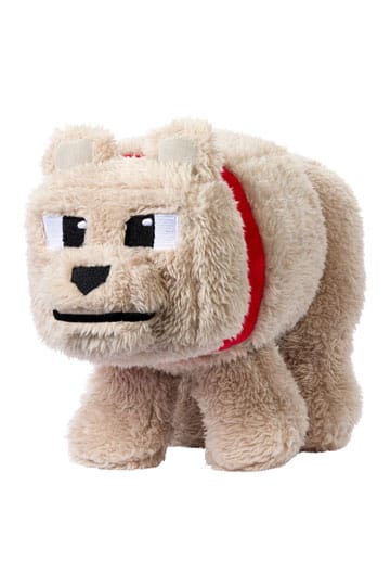 Bir Minecraft Film Peluş Figürü Dennis The Wolf 20 cm