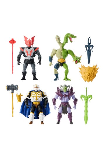 Masters of the Universe Origins Aktion Abbildung 4-Pack Heo Exklusiv 14 cm