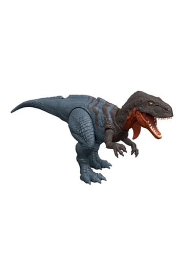 Jurassic World Rebirth Action figure con suono selvaggio ruggito Abelisaurus 12 cm