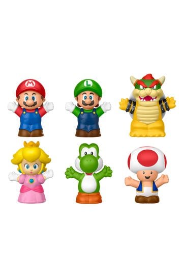 My Mario Little People Collector Mini Figurine 6-Pack 7 cm